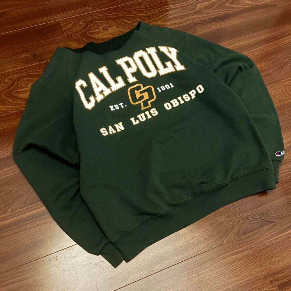 Champion Women's Green Sweatshirt